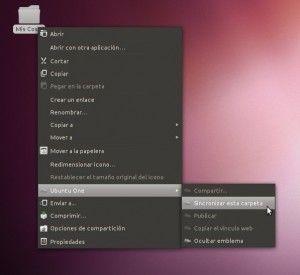 Sincronizando carpetas y archivos con Ubuntu One
