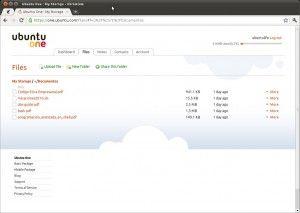 Sincronizando carpetas y archivos con Ubuntu One