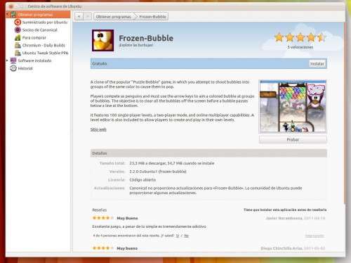 Ubuntu 11.04, el análisis