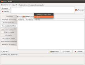 fslint, un buscador de duplicados para acaparadores