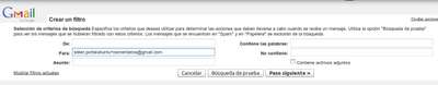 Crear alias y filtros para ordenar el correo en Gmail