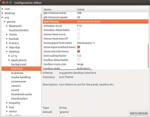 Cómo cambiar el tema de iconos en Ubuntu 11.10