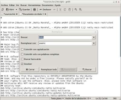 Actualizando Ubuntu 11.04 a 11.10