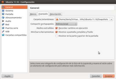 Optimizar el uso de VirtualBox
