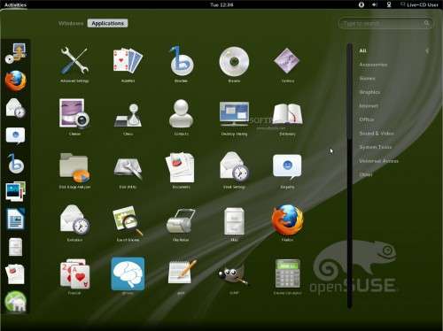 Las novedades de openSUSE 12.1