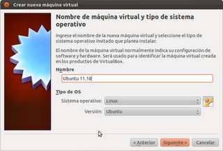 Cómo crear una máquina virtual en Ubuntu 11.10