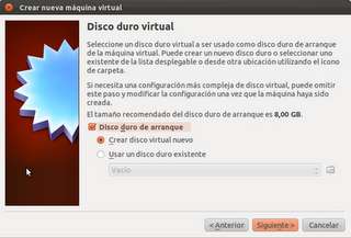 Cómo crear una máquina virtual en Ubuntu 11.10