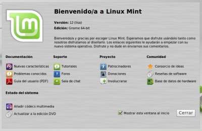 Impresiones acerca del nuevo Linux Mint 12 “Lisa”