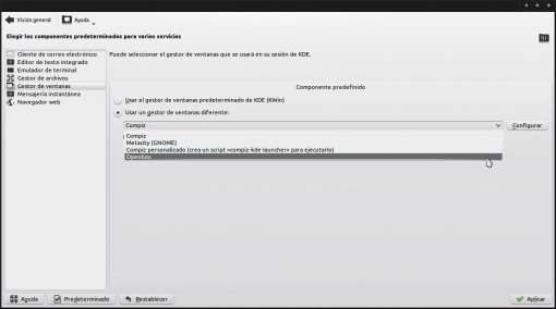 Kubuntu 11.10 Oneiric y los Gestores de Ventanas