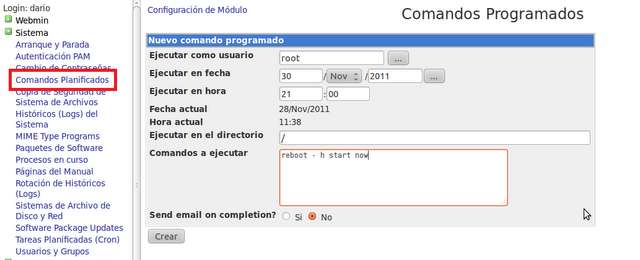 Vitamina Webmin y sácale el máximo rendimiento