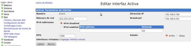 Vitamina Webmin y sácale el máximo rendimiento