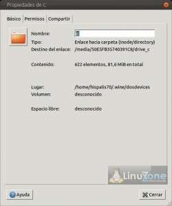 Tip, cambia la ubicación del disco virtual de Wine
