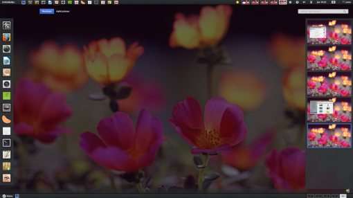 Gnome 3.2 en Oneiric y Precise – Extension Cambiador de Espacios de Trabajo