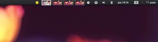 Gnome 3.2 en Oneiric y Precise – Extension Cambiador de Espacios de Trabajo
