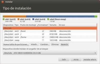 Cómo crear particiones en Linux usando Ubuntu 12.04