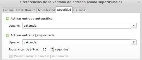 Cómo quitar el inicio de sesión automática de Linux