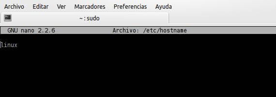 Cambia el nombre de tu equipo en Ubuntu