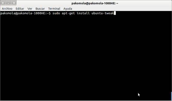 Cómo instalar ubuntu-tweak en Ubuntu 12.04