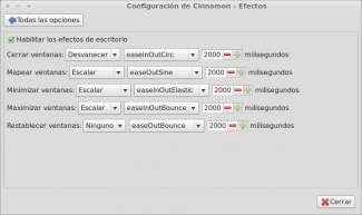 Efectos 3D en Cinnamon
