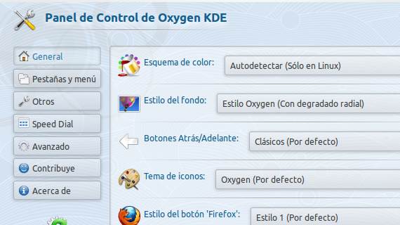 Integra la apariencia de Firefox en Kubuntu