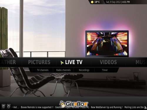 GeeXboX 3.0 disponible, a por tu media center
