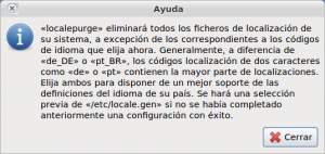 Localepurge: Eliminar idiomas locales innecesarios