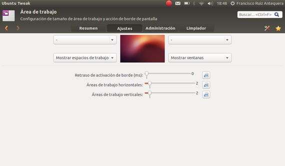 Modificando el aspecto de Unity con Ubuntu-tweak-tools