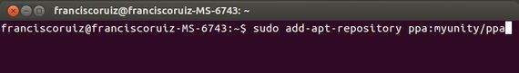 Myunity 3.1.3, toma el control del panel Unity de Ubuntu