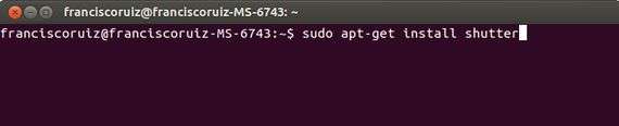 Shutter, captura de pantalla para Ubuntu con muchas opciones