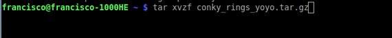 Cómo instalar conky y el reloj conky-rings de devlinux