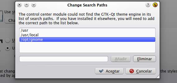 Controlando el estilo de las aplicaciones GTK en KDE