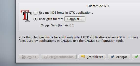 Controlando el estilo de las aplicaciones GTK en KDE