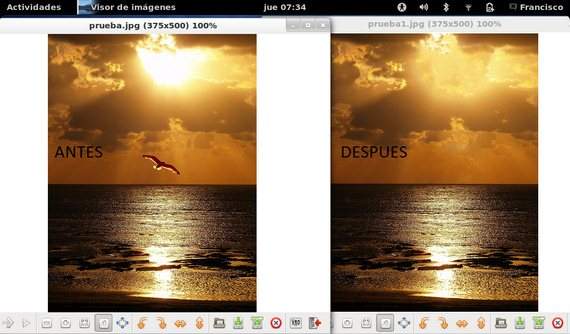 Gimp Resynthesizer, elimina cualquier parte de una imagen