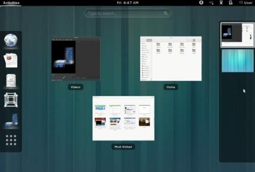 GNOME 3.6.1 disponible