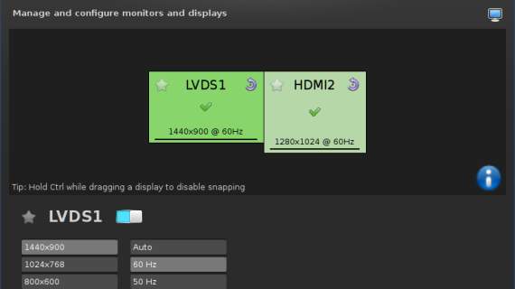 KDE 4.10: Mejoras en la gestión de pantallas y monitores