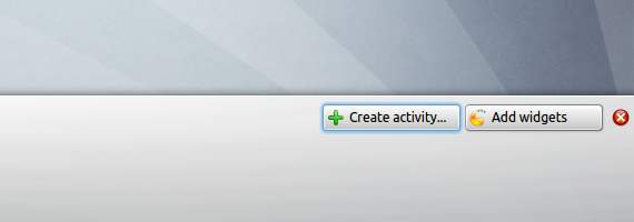 Creando actividades en KDE