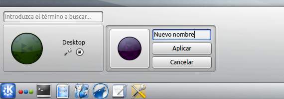 Creando actividades en KDE