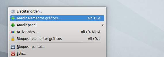 Creando actividades en KDE