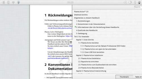 KDE Plasma Active 3, más potencia KDE en tablets