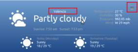 Instalar en el panel de Cinnamon un applet con información del clima
