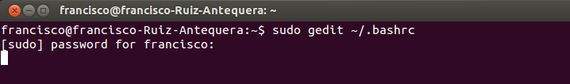 Creando comandos personalizados en Ubuntu