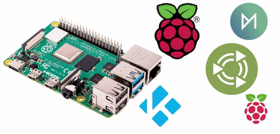 Raspberry Pi 4 con sus sistemas operativos