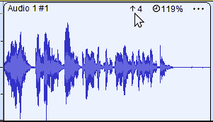 menu adicional en Audacity 3.5