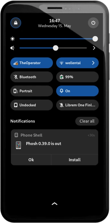 Phosh 0.39.0