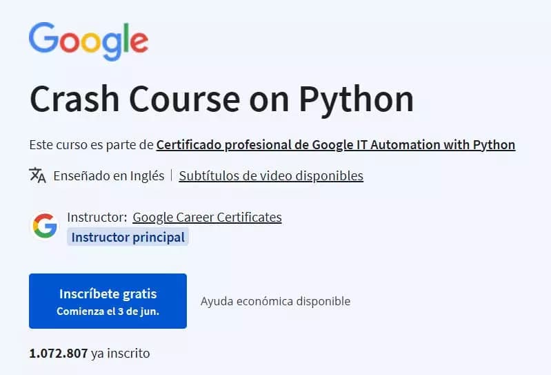 python google