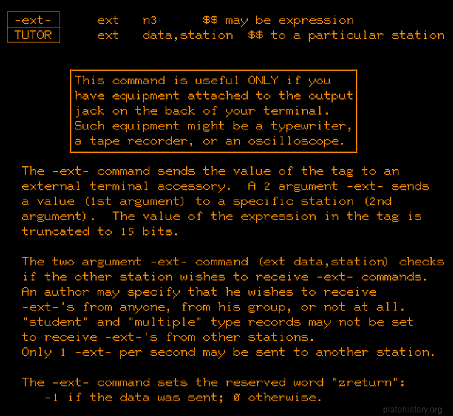 ext-command
