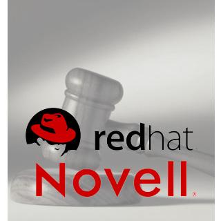 redhat-novell-logos