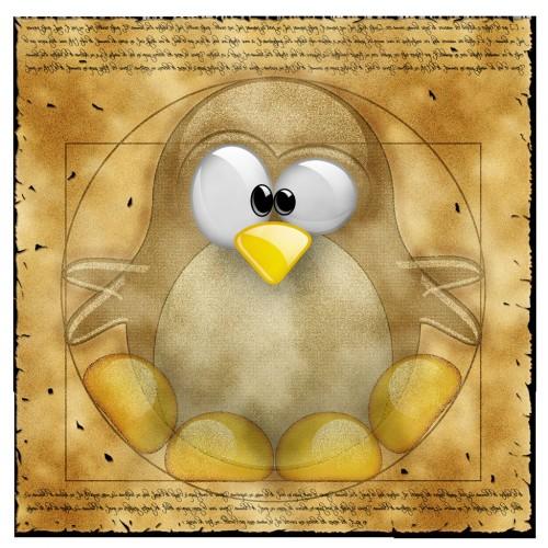 Leonard De Vinci tux