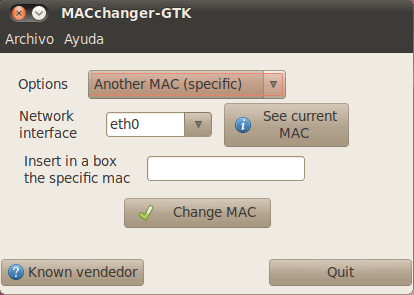 macchanger